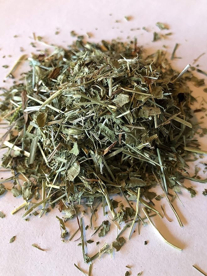 Organic Bio Herbs-Organic Dried Lady's Mantle Herb | Loose Leaf Natural Premium Quality | Herbal Tea &amp Remedies | Alchemilla vulgaris | Handpicked &amp Air-Dried (6 Oz)