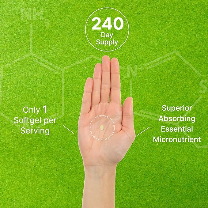 DEAL SUPPLEMENT Vitamin K2 MK-7 200mcg Per Serving 240 Coconut Oil Softgels | Easily Absorbed Menaquinone-7 Form | Bone Joint &amp Immune Support – Non-GMO