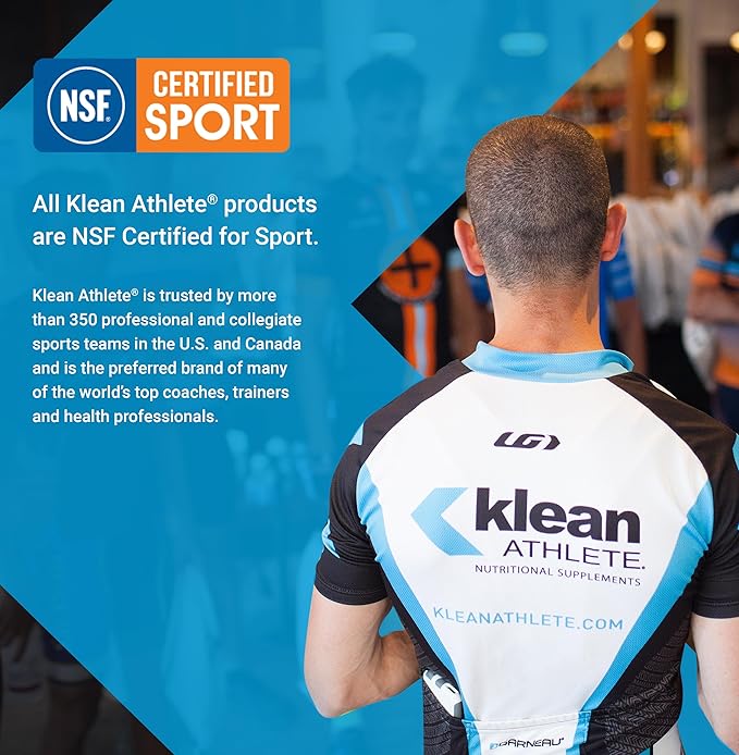 Klean ATHLETE Klean Magnesium | Supports Ability to Produce and Utilize Energy (ATP) Contract and Relax Muscles and Improves Recovery Time* | NSF Certified for Sport | 90 Vegetarian Capsules