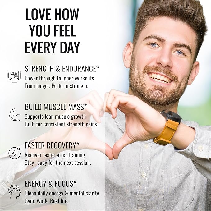 Creatine Monohydrate Gummies for Men &amp Women - Sugar Free &amp Vegan Advanced Formula W/L-Taurine + Vitamin B12 - for Muscle Strength Muscles Builder Recovery Energy Boost Pre-Workout Supplem