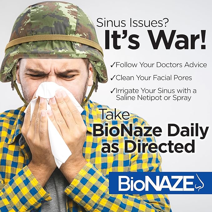 Bionaze Oral Probiotic BLIS K12 &amp BL-04 for Sinus Tonsil Stones Bad Breath Post Nasal Drip Throat &amp Mouth. Improve Upper Respiratory Health with Clinically Proven Oral Probiotics (2 Pack)
