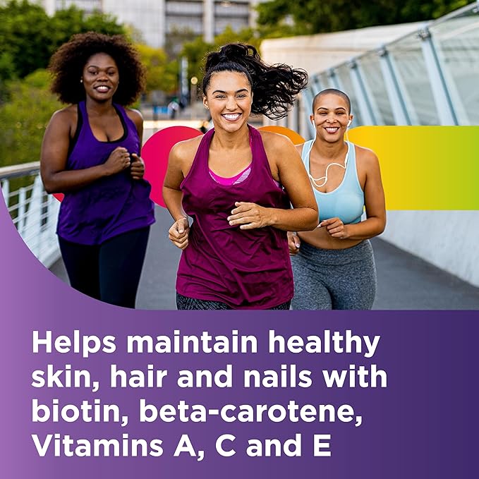 Centrum Multivitamin for Women Multimineral Supplement with Iron Vitamin D3 B Vitamins and Antioxidant Vitamins C and E Gluten Free Non-GMO Ingredients - 250 Count