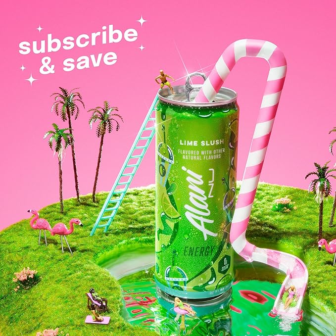 Alani Nu Lime Slush Sugar Free Energy Drink (Pack of 12)