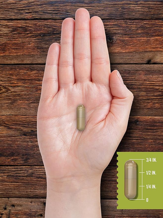 Carlyle Grass Fed Beef Pancreas | 550mg | 200 Capsules | Desiccated Pasture Raised Bovine Supplement | Non-GMO Gluten Free | by Herbage Farmstead
