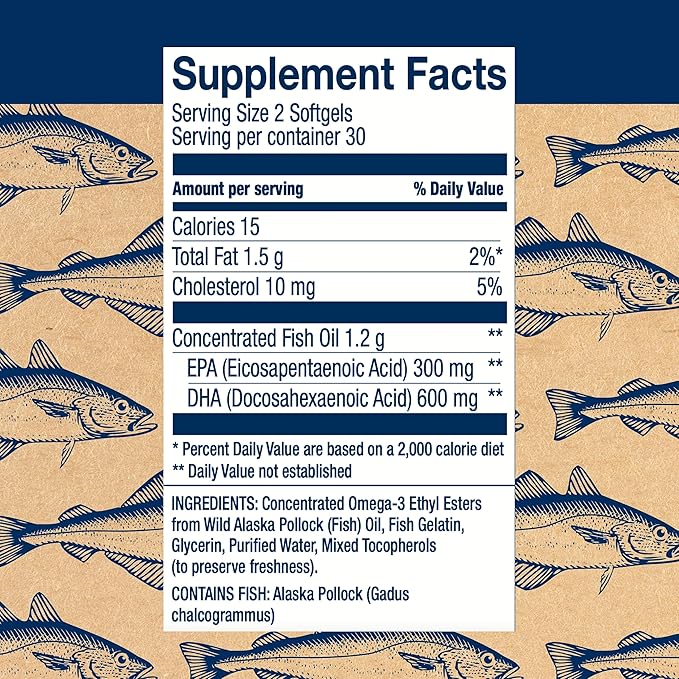 Wiley's Finest Stress &amp Cognitive Support Bundle - Relax Focus + Peak DHA - 30 Servings