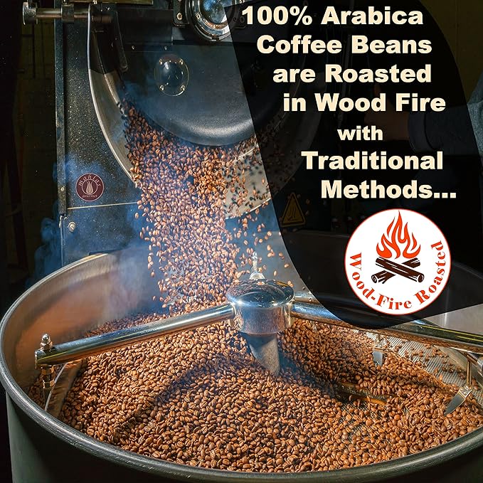 Mahlas Gourmet Turkish Coffee With Mastic - Premium Quality Freshly &amp Finely Ground 100% Arabica Coffee Beans