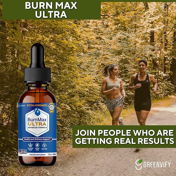 BurnMax Ultra Extra Strength Dietary Supplement Advanced Formula 60 Servings 2 fl oz (2)