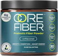 Prebiotic Fiber Supplement for Women &amp Men – 6g Prebiotic Fiber Powder – Daily Blend for Gut Health Bloating Regular Digestion &amp Energy – Soluble &amp Insoluble Sugar Free Unflavored 30