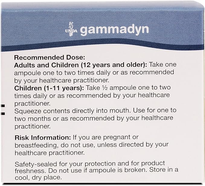 UNDA GAMMADYN Mg | Magnesium Oligo-Element Supplement | 30 Ampoules