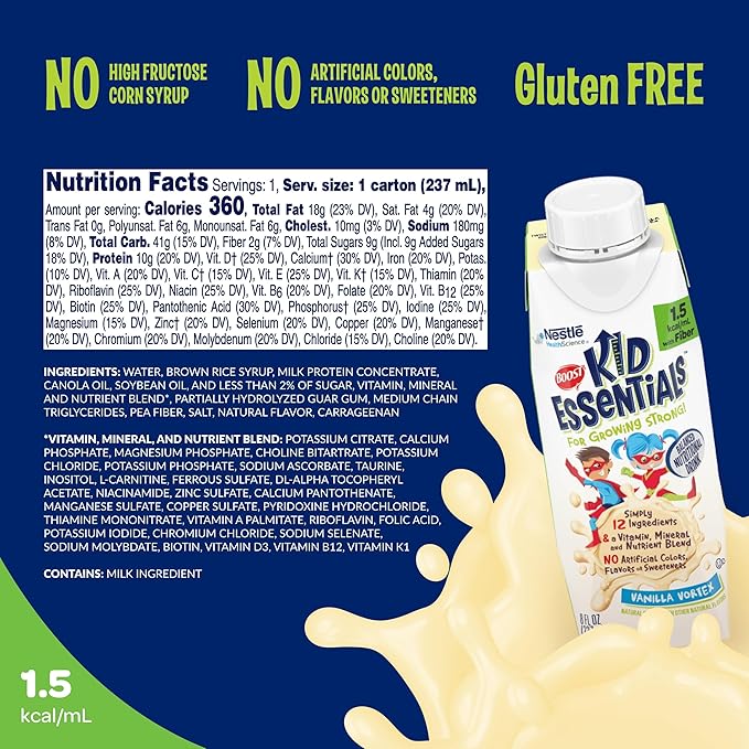 BOOST KID ESSENTIALS 1.5 with Fiber Vanilla Vortex