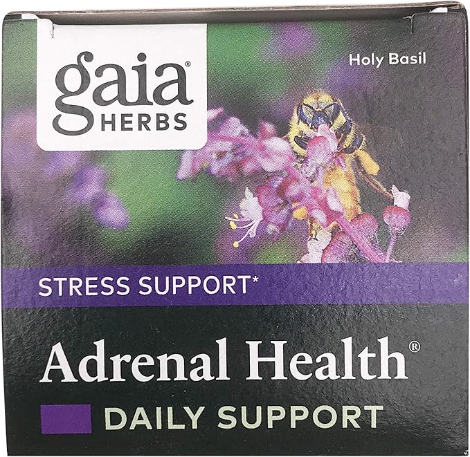 Gaia Herbs Adrenal Health Stress Support 60 Ct