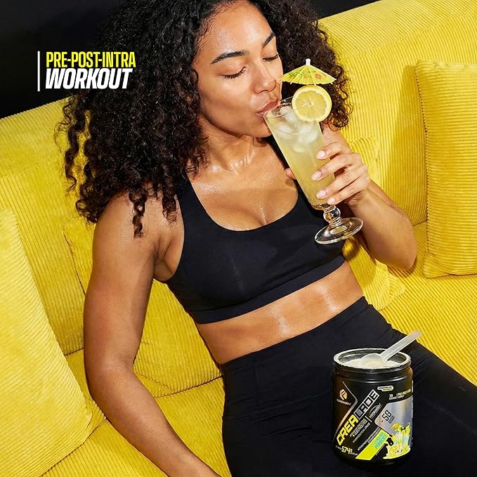 Forzagen Crea-Lade Creatine Monohydrate with Electrolytes &amp Hydration Support 5g Creatine Hydragen™ Blend Magnesium Sodium Potassium BioPerine® Natural Lemonade Flavor 70 Servings