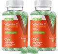 Viteey Chewable Vitamin C Gummies for Adults - 1050mg Maximum Strength Immune Support Supplement - Vegan Gluten Free - 180 Count
