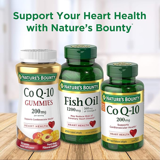 Nature's Bounty Fish Oil Softgels 1200 mg 320 Count
