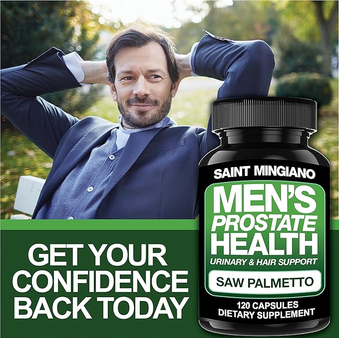 Thyroid Support Supplement 120 Capsules - with - Men's Prostate Health Supplement - 120 Capsules