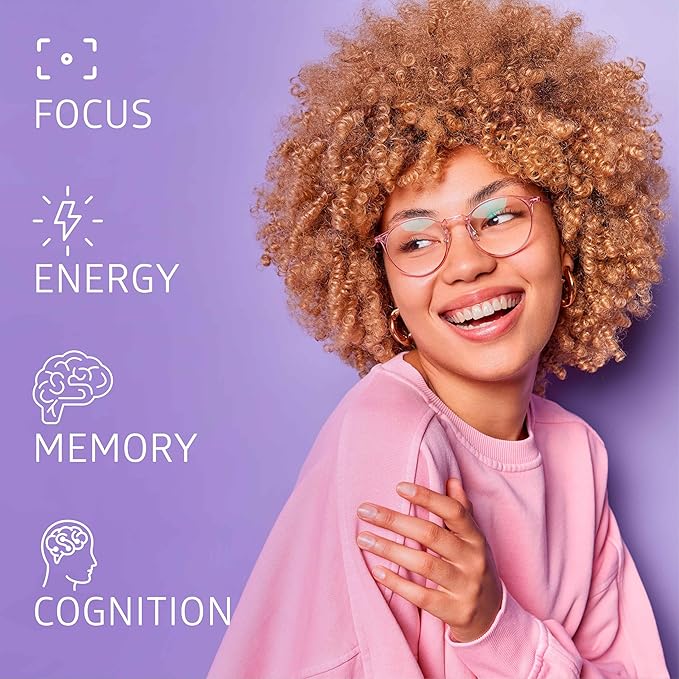 Centurion Puralor CI Brain Supplement for Memory and Focus with Folate NADH Vitamin B2 B6 and B12 for Teens and Adults 60 Tablets