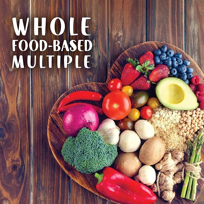 Bluebonnet Nutrition Mens' ONE 40+ Whole Food-Based Multiple Men Multivitamin for Men 40+ Soy-Free Non-GMO Gluten Free Kosher 60 Vegetable Capsules 60 Servings