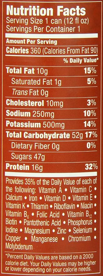Nutrament Energy and Fitness Drink Strawberry 12 Ounce Cans (Pack of 12)