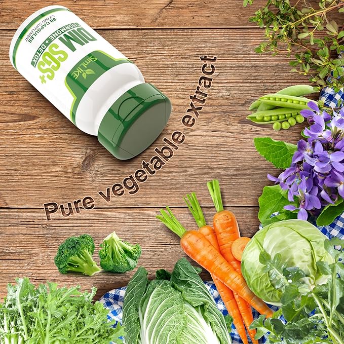 Simlike Nutraceuticals - DIM Hormone + Detox (60 Capsules)