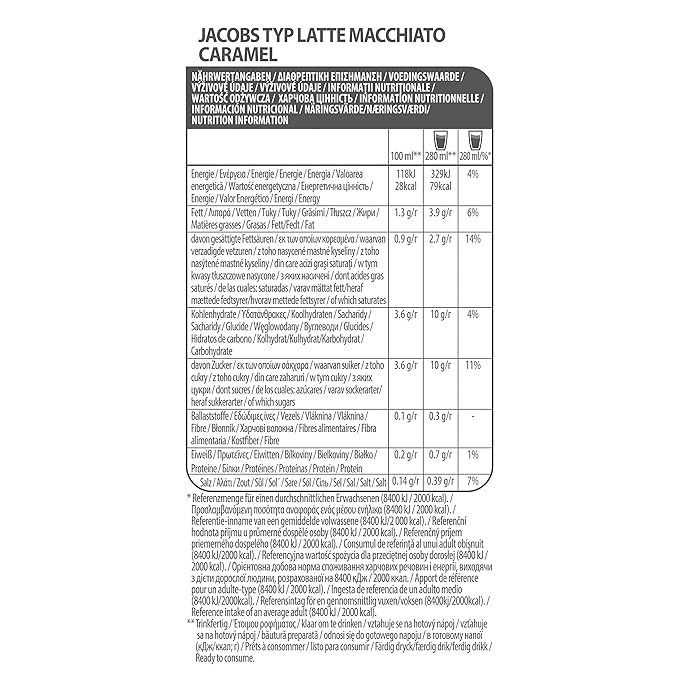 Tassimo Jacobs Latte Macchiato caramel 5er Pack (5 x 268 g)