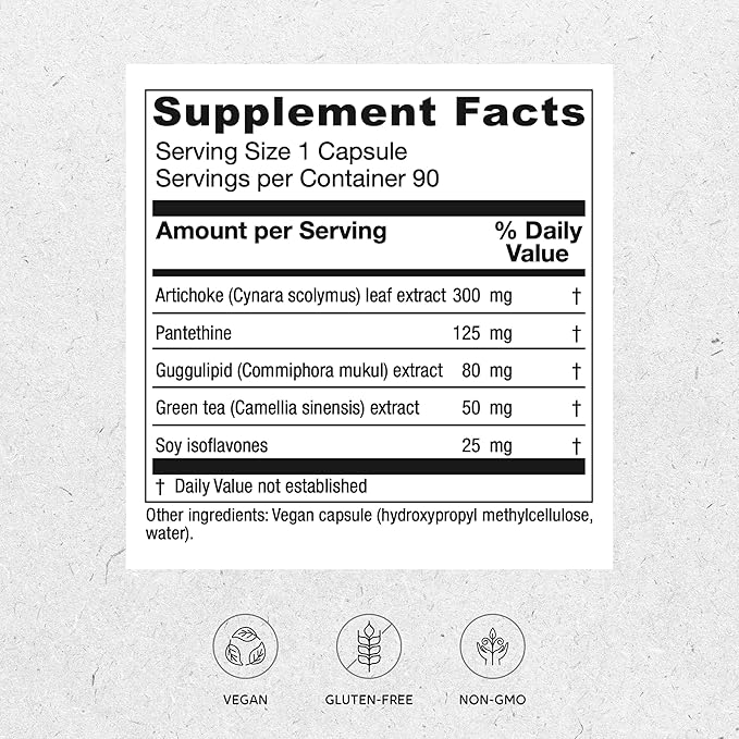 Vitanica Cholestblend Cholesterol Support Vegan 90 Capsules