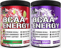 Evlution Replenishing BCAAs Amino Acids Powder for Pre &amp Post Workout (Grape and Cherry Lime 30 Servings Each)