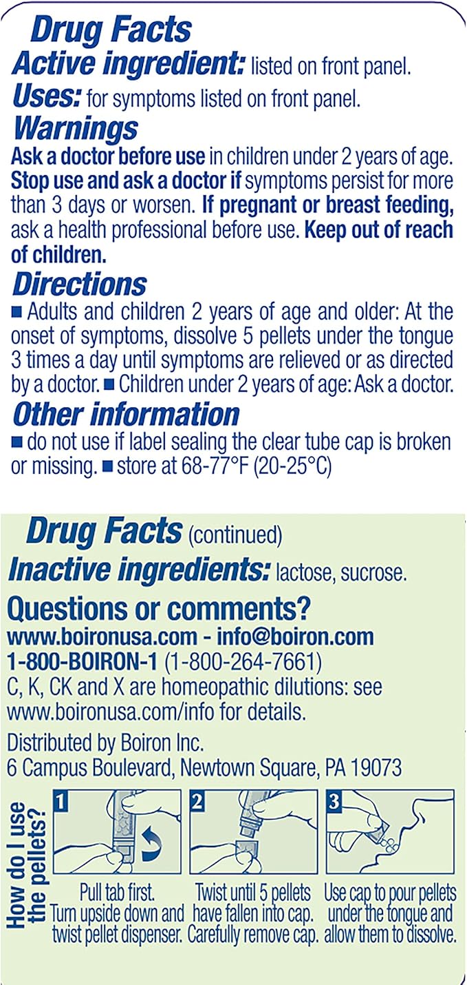 Boiron Mercurius Solubilis 6C (Pack of 5) Homeopathic Medicine for Sore Throat