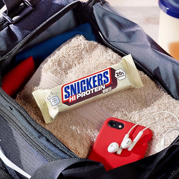 Snickers - HiProtein - White - 12x57g