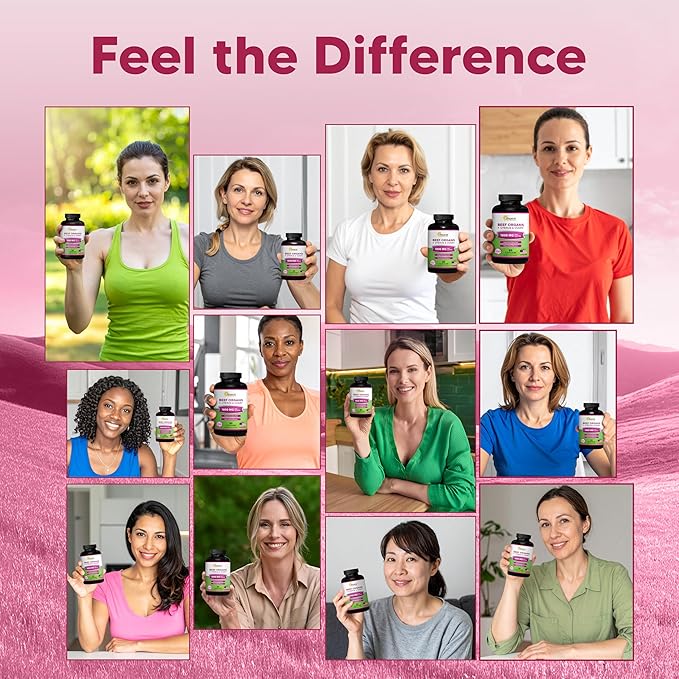 aSquared Nutrition Beef Organ Supplement for Women - Grass Fed Liver Capsules - Ovary Uterus Kidney &amp Heart - Female Superfood - Women's Complex Pills for Energy &amp Health