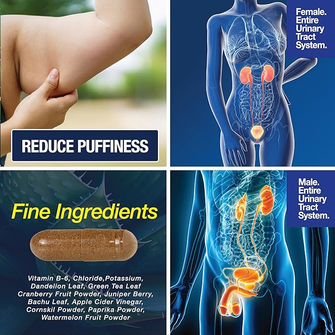 Thyroid Support + Water Away + DIM – Hormone Balance Bloat Relief &amp Metabolism Support