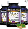 Muscle Ezze PM Plus Night Time Capsules - Pack of 3 with Melatonin Valerian Chamomile Lemon Balm