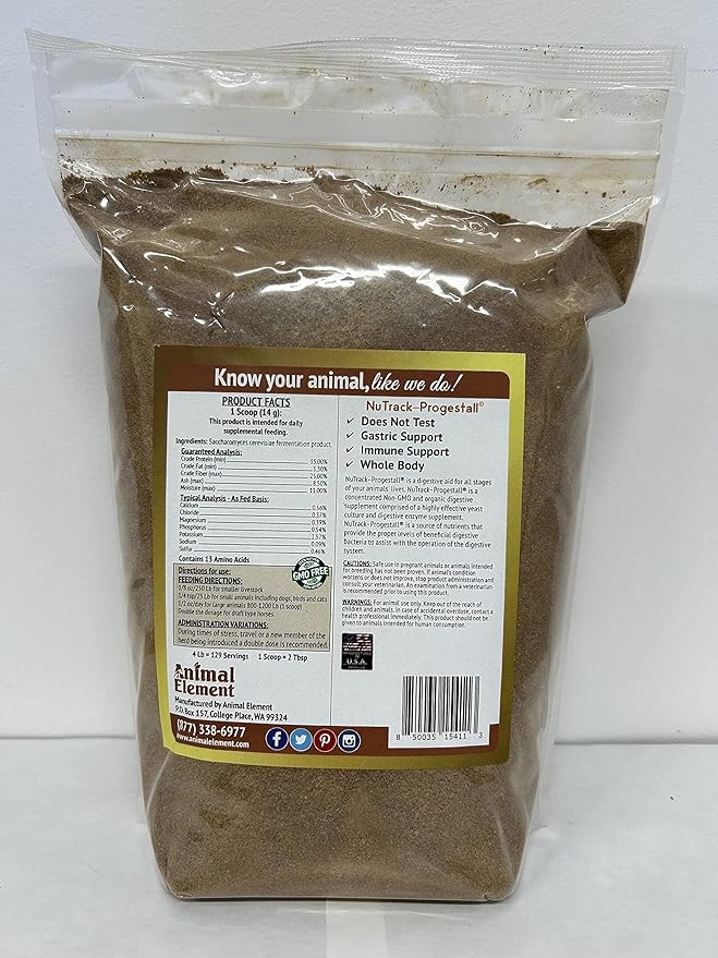 NuTrack-Progestall 4 lb. Concentrated Non-GMO Organic Digestive Enzyme Supplement