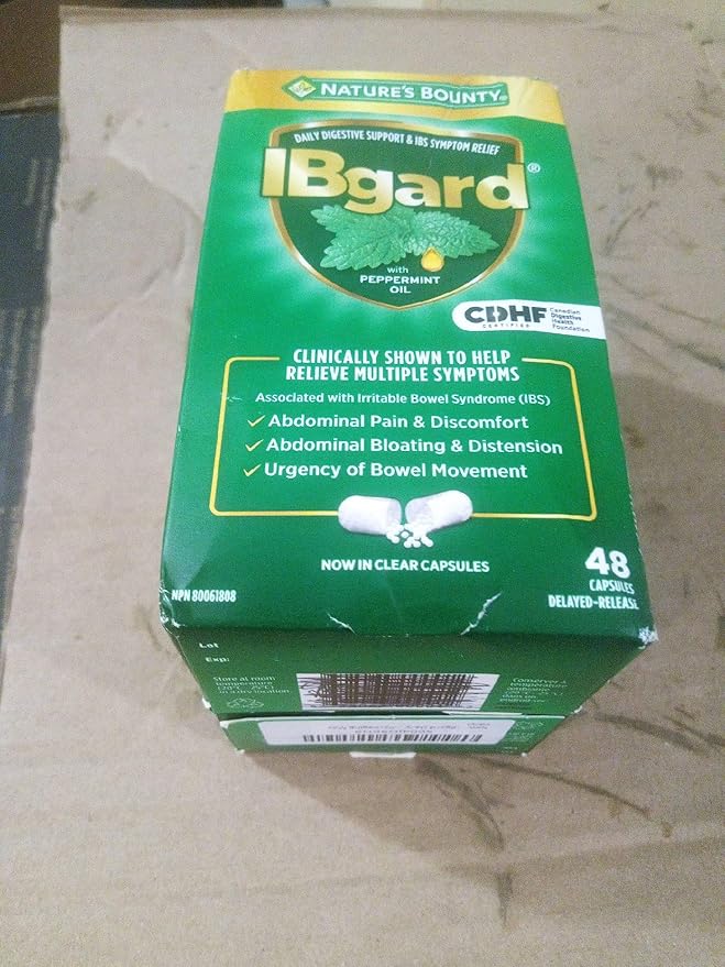 IBgard Daily Gut Health Support Dietary Supplement 96 Capsules (Packaging May Vary)