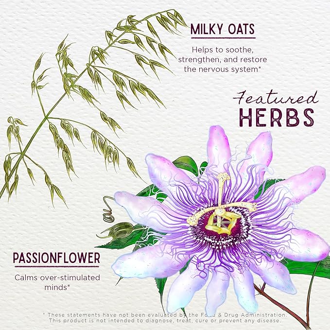 WishGarden Herbs Stress Release for Pregnancy - Natural Herbal Stress Relief Supplement with Lemon Balm &amp Chamomile Adrenal Support for Pregnancy and Postpartum Promotes Relaxation and Calm 2oz