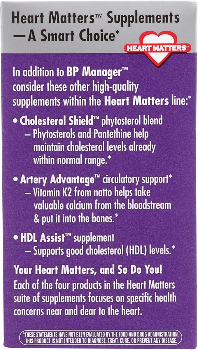 Enzymatic Therapy - Bp Manager 90 tablets [Health and Beauty]