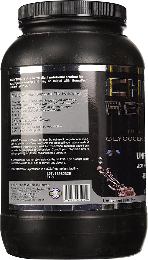 Alr Industries Chain'd Reaction Nutrition Supplement Unflavored 4.85 Pound