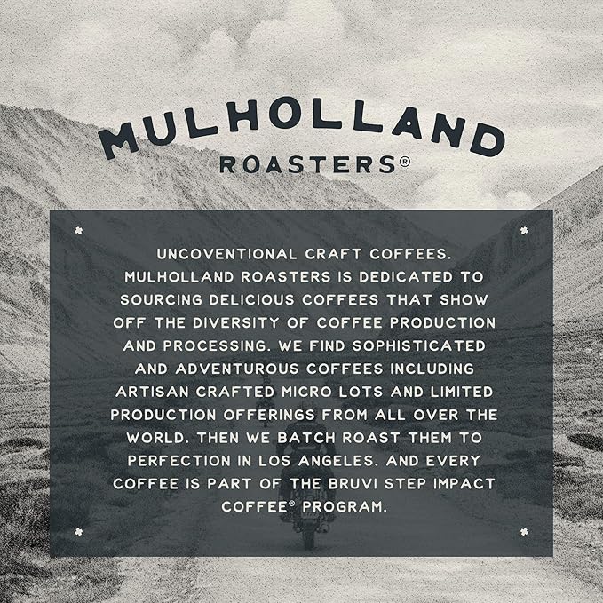 Mulholland Roasters | Tenango Coffee Single Cup B-Pods | Only Compatible with BRUVI Single-Serve Coffee Brewer | Includes 60 Pods