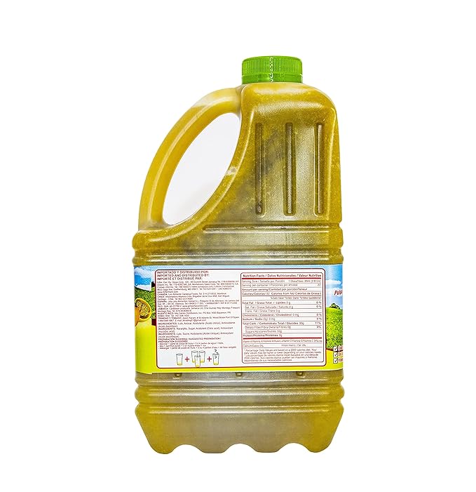 Canoa Fruit Purees | Made with Real Fruit | 64 fl oz | Great for Juices Smoothies Cocktails Desserts Sauces Marinades &amp More (Guanabana/Soursop)
