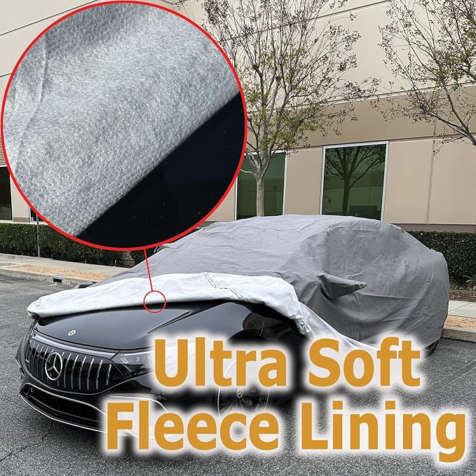 Car Cover Fits 2022 2023 2024 2025 Mercedes-Benz CLA250 CLA35 CLA45 XTREMECOVERPRO PRO Plus Series Grey