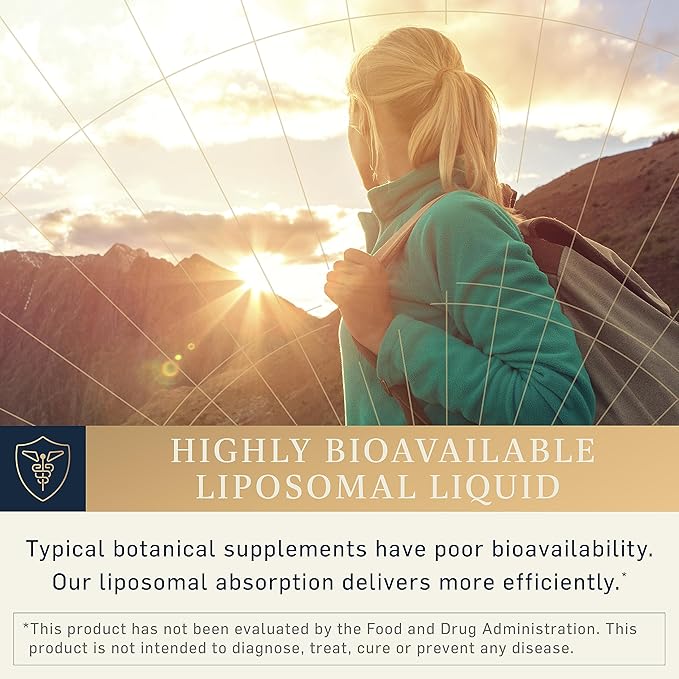 Quicksilver Scientific Nanoemulsified Cat's Claw - Liquid Immune Support Supplement with Uncaria tomentosa 1000 IU Vitamin D + Monolaurin - Vegan + Superior Liposomal Absorption (1.7oz / 50ml)