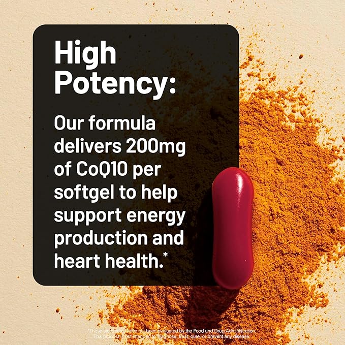 NatureWise (Pack of 2) CoQ10 200mg - High Potency Ubiquinone Non-GMO - 30 Softgels[30-Day Supply] + [1] 5-HTP 200mg + Vitamin B6 - Non-GMO Vegan - 60 Capsules[60-Day Supply]