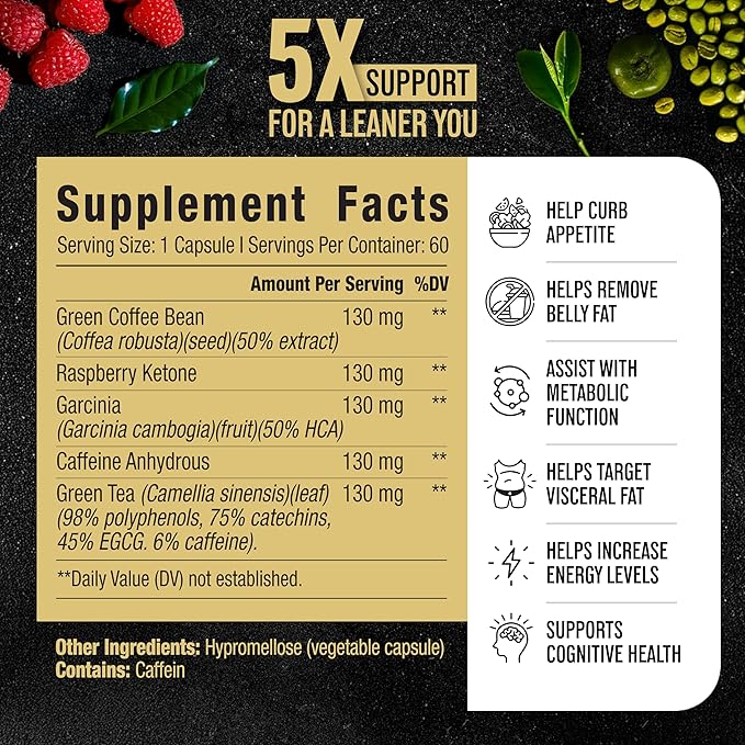 Male Performance Burner | GLP-1 Pathway Support + Fat Burner for Men | Helps Lose Weight Maintain Muscle Boost Energy | 3rd Party Tested Formula | 60 Unisex Weight Loss Pills All Adults
