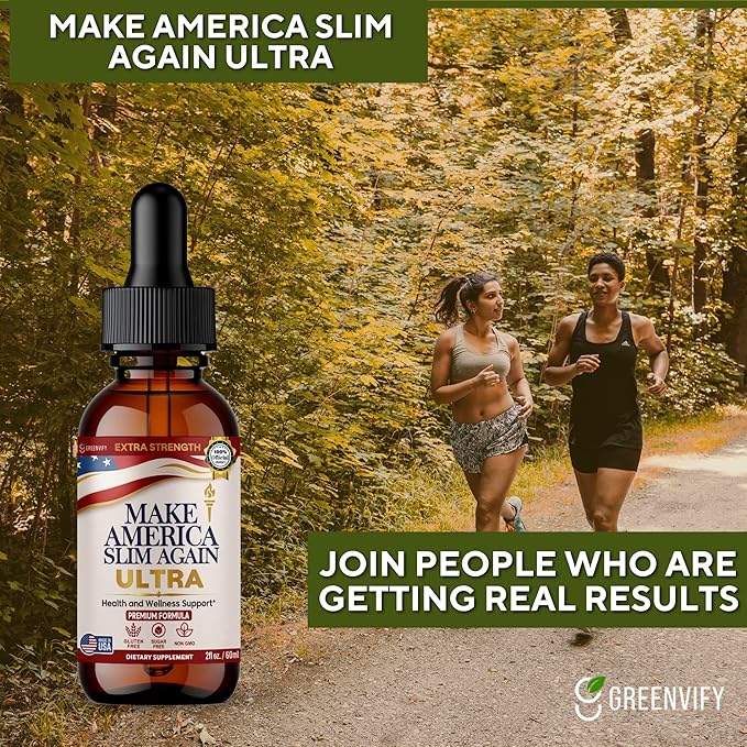 Make America Slim Again Ultra Extra Strength Dietary Supplement 60 Servings 2 fl oz (2)