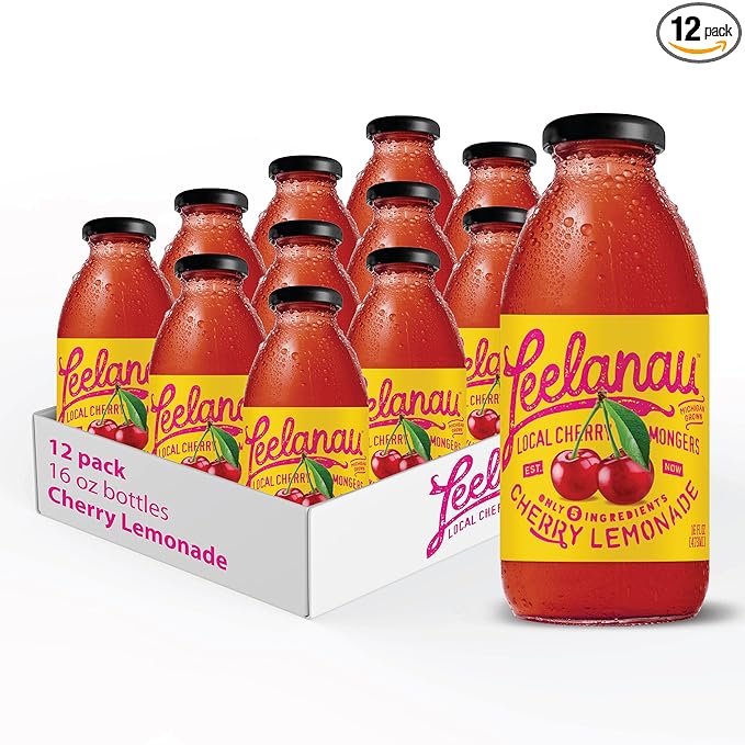 Leelanau Cherry Lemonade 16 fl oz (Pack of 12)