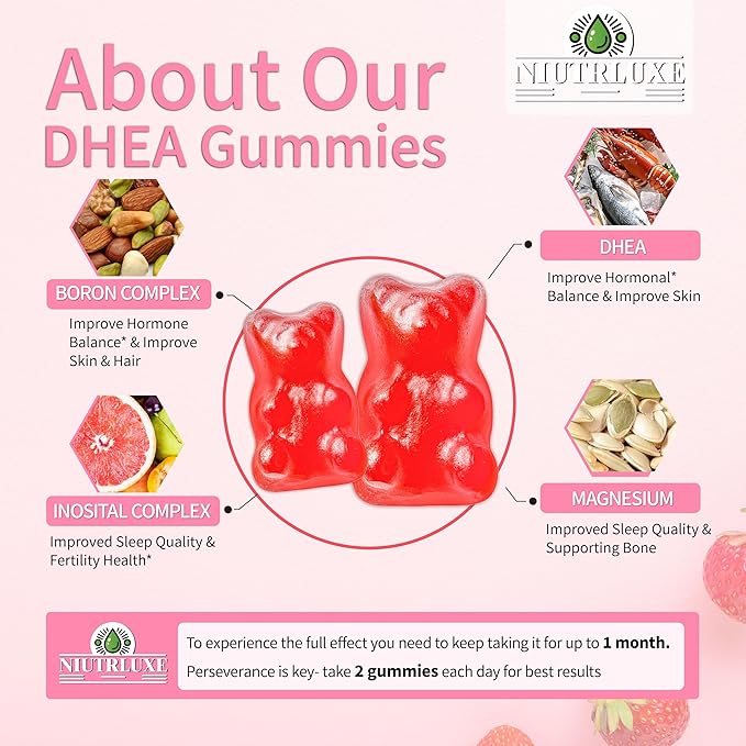 L-Arginine Drops &amp DHEA Gummies