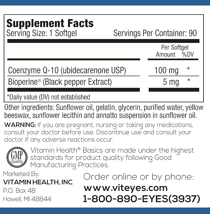 CoQ10 (3 Month Supply)