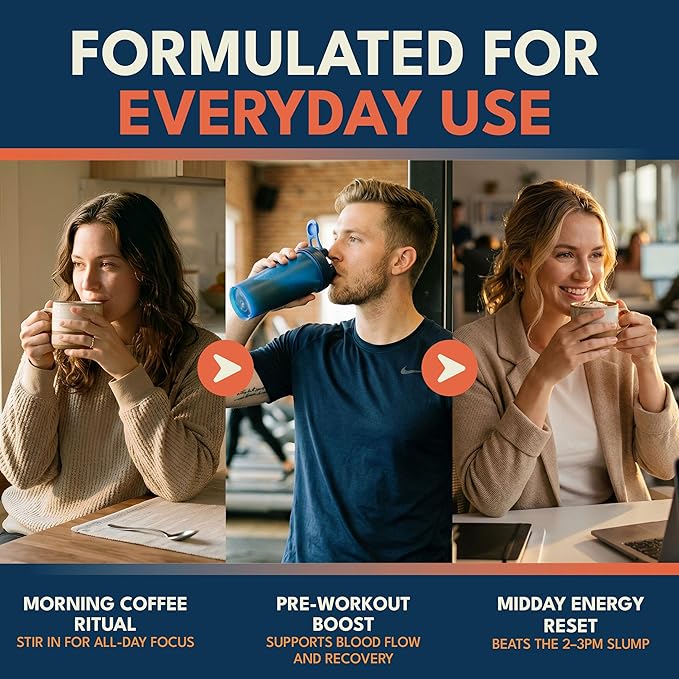 High Flavanol Cocoa Powder Supplement 1200mg Cocoa Flavanols &amp Flavonoids 30 Servings for Support Heart Health Blood Flow &amp Nitric Oxide Dark Cocoa Flavor