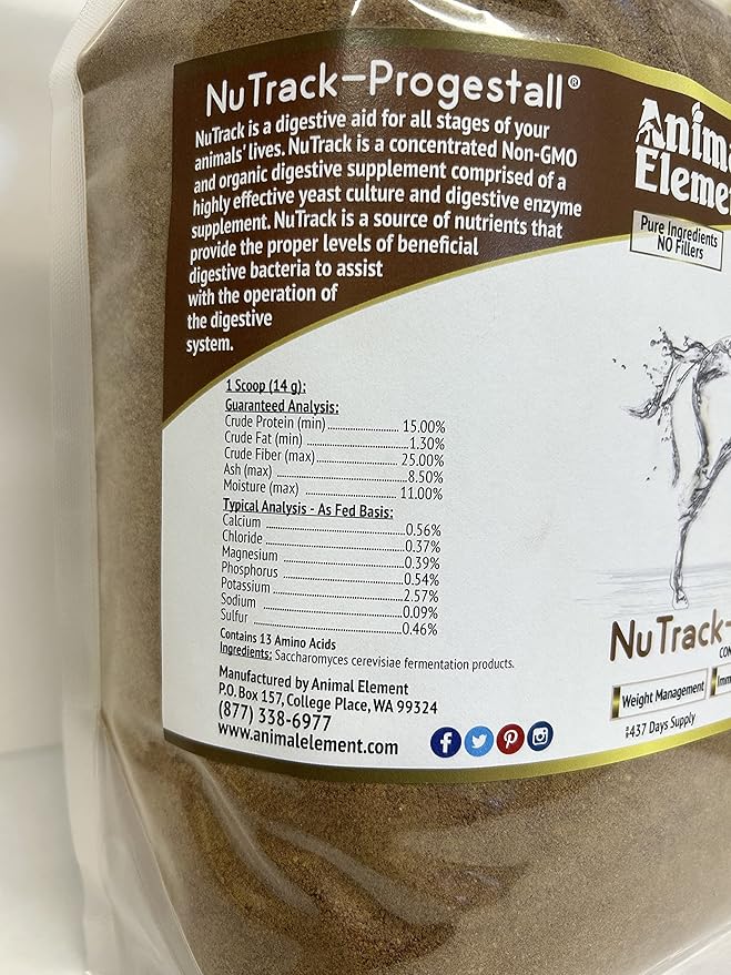 NuTrack-Progestall 13.5 lb. Concentrated Non-GMO Organic Digestive Enzyme Supplement