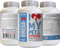Skin Care for Dogs with Allergies - Omega 3 Fatty ACIDS for Pets - Dogs and Cats - Premium Health - Omega 3 for Dogs Capsule - 180 Softgels (1 Bottle)