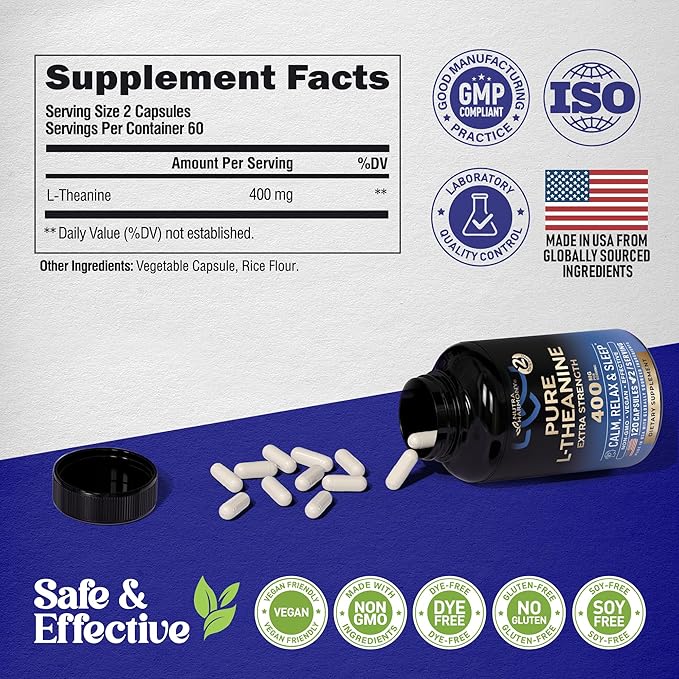 NUTRAHARMONY L-Theanine &amp Probiotics for Women Capsules